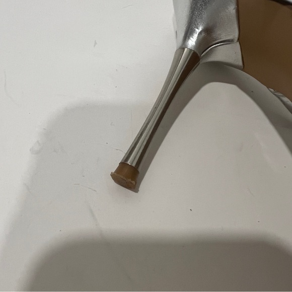 👠✨Silver High Heels with jewels, Size 38 - Picture 13 of 14